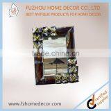 Wooden Photo Frame With Bamboo and Hemp Rope thumbnail-3