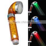 LED Colorful Changing LED Negative Ion Electric Shower Head, Rain Spa Healthy Shower Head For Sale thumbnail-4