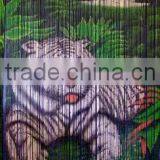 High Quality Best Selling Bamboo Door Curtain With White Tiger in Viet Nam thumbnail-1