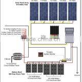 Top Sale,No MOQ 6000W Complete With Battery and Brackets Solar Panel Free Shipping thumbnail-2