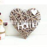 2017 Party Decoration Woven Wicker Heart thumbnail-6