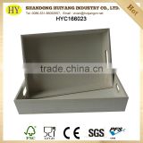 factory supply distressed custom wooden tray for serving