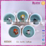 Creative Gift Fashion Cute Animal Custom Ceramic Mug thumbnail-1