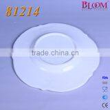 White Glaze Ceramic Dessert Plate thumbnail-4
