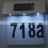 Fq-N113 Solar House Numbers Light Solar Door Light