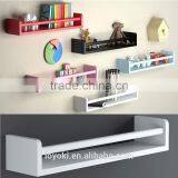 Children's Wall Shelf Wood 17.5 Inch Multi-use Bookcase Toy Game Storage Display Organizer Fully Assembled Shelving thumbnail-5