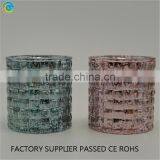 Large Hurricane Glass Candle Holders thumbnail-3