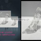 Acrylic Craft Transparent Crystal Shoes Heels Wedding Table Hanging Decorations thumbnail-1
