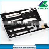 5pcs Portable Bbq Tool Set (bbq Fork/ Bbq Brush)