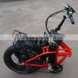 20inch 36V250W Full Suspension Fat Tire Electric Bike/bicycle Folding Electric Fat Bike thumbnail-3
