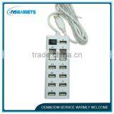 USB 2.0 13 Ports HUB With Switch thumbnail-1