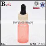 10ml Pink Empty Personal Care Perfume Essential Oil Glass Bottle Manufacturer Mexico Golden Aluminum Dropper Cosmetics Wholesale thumbnail-1