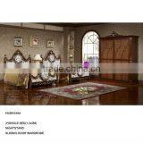 Wooden Royal Bedroom Furniture Set thumbnail-1