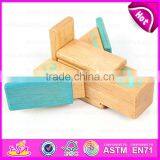 Hot Sale Non Toxic Wooden Robot Toy for Kids,DIY Children Wooden Robot Toy With Very Cheap Price W03B043 thumbnail-5