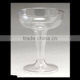 4oz PLASTIC CHAMPAGNE WINE CUPS FLUTES GLASSES FOR WEDDING PARTY thumbnail-2