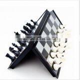 High Quality Plastic International Chess Magnetic Table for Chess Pieces Storage and Game Chess thumbnail-1