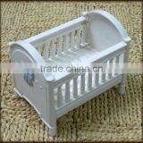 Dollhouse Miniature Baby Bed thumbnail-1