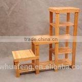 2016 New Design Bamboo Bathroom Counter Shelf