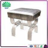 Modern Ghost Bar Side Stool Acrylic Counter Stool Plexiglass Seat Height Stool thumbnail-2