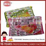 Lemon Cream Filled Sandwich Biscuits Snack thumbnail-3