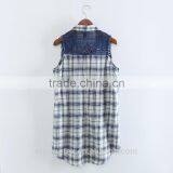 Yarn Dye Women Blouse,silk Blouse,lace Blouse,sleeveless Blouse,women Tops thumbnail-2