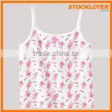 Pink Stripe Cotton Camisole for Girls Stocklot thumbnail-6