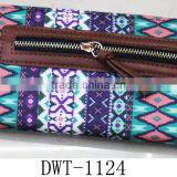 Fashion Lady Designer Cotton Canvas Diversity New Wallet thumbnail-3