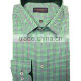 2014 Hot Design Fahsion Men Cotton Shirt Check Shirt thumbnail-1