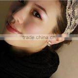 Lovely Rhinestone Opal Stud Earring,cute Cat Design Earrings for Women Jewelry thumbnail-6