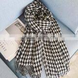 Hot Sale 2017 New Year Spring Women Scarf Back and White Grid Fake Woolen UK Wind Lady Muffler thumbnail-4