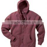 Men's Zipper-up Plain Hoodies thumbnail-1