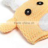 Hand Made Cartoon Animal Winter Knitted Baby Crochet Hat thumbnail-4