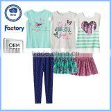 Summer Girl Dress Children Girl Dress Flower Girl Dress Set thumbnail-1