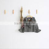 2-7 Years Wholesale 2017 New Fashion Girls Plaid Shirt Full Sleeve Ruffles Autumn Cotton Girls Blouses thumbnail-6