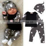 Cute Baby Clothing Deer Tops Long Sleeve T Shirt + Pants Baby Clothes Clothing Set thumbnail-1