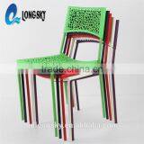 LS-4008 Cheap Outdoor Colourful Stacking Plastic Garden Chair Dining Chair Plastic Patio Chair thumbnail-6