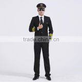 Juqian Custom Good Quality Factory Price Winter Style Long Sleeve Mens Airline Pilot Uniform for Captain thumbnail-3