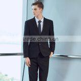 China Polyester Viscose Cheap Office Formal Black Coat Pant Men Suits thumbnail-2