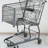 American Style Supermarket 130L Shopping Cart Trolley for Sale thumbnail-1
