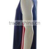 ISO 9001 Audit Factory Blank Tailored Wholesale V-neck Gym Vest thumbnail-3