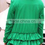 Cotton Mom Cardigan Ruffle Plus Size Top For Lady Long Sleeves Blouse For Women Spring Clothes Boutique thumbnail-3