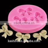Wholesale Safety Bowknot Shape Silicone Chocolate Mould,soap Mold,diy Cake Mould thumbnail-1