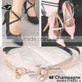 9 Colors PU Leather Shoelace Solid Leather Shoe Straps for High Heels thumbnail-5