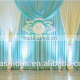 Wedding Backdrop Sparkly Photo Booth Backdrop Gold Sequin Fabric Gold Wedding Curtain With Detachable Swag thumbnail-6