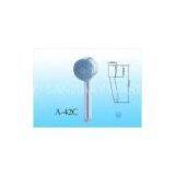 Water Saving Handheld Single Function Round Shower Head With Chrome Plated