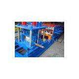 Full Automatic Strip Steel C Purlin Roll Forming Machine For Roof Panel