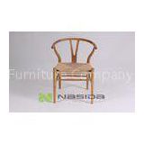 Hans Wegner Y Wishbone Modern Wood Dining Chairs , Wood Customized