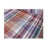 Stable Quality Nice Soft 100% Cotton Yarn Dyed Fabric , Plain Weave Plaid Fabric thumbnail-1