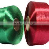 500D/96F Polyester Pre-oriented Yarn POY Dope Dyed Yarn Factory thumbnail-1