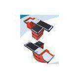 Supermarket / Convenience Store Checkout Counter With Aluminum Protection Profile